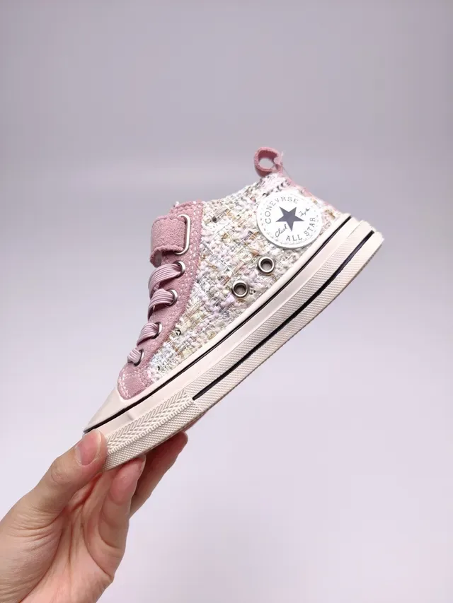 Converse Chuck Taylor All Star Tweed Pink Lifestyle Sneaker 14