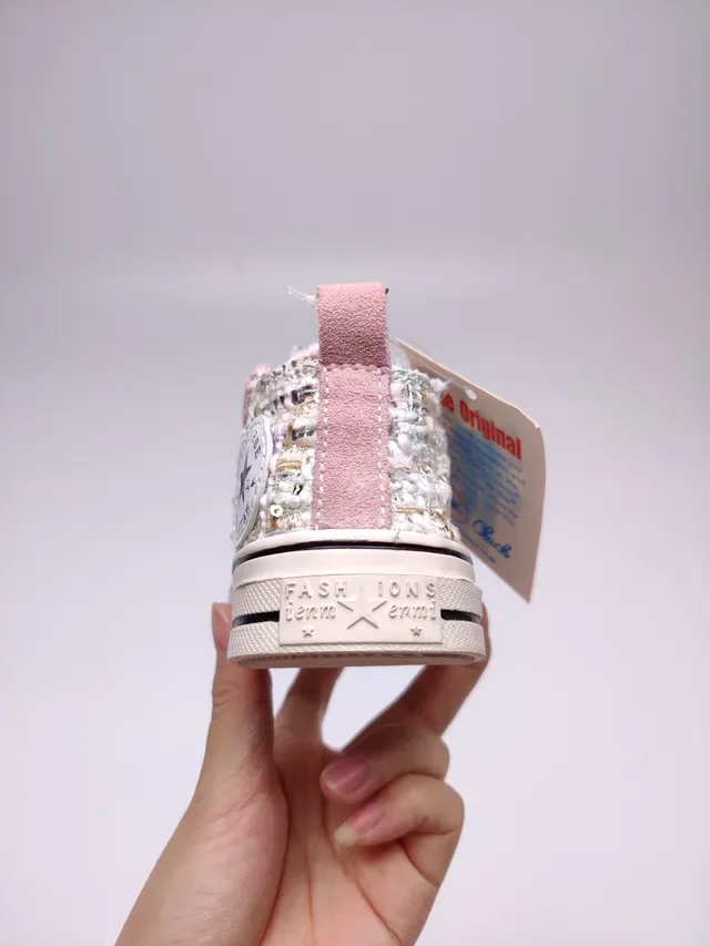 Converse Chuck Taylor All Star Tweed Pink Lifestyle Sneaker 16