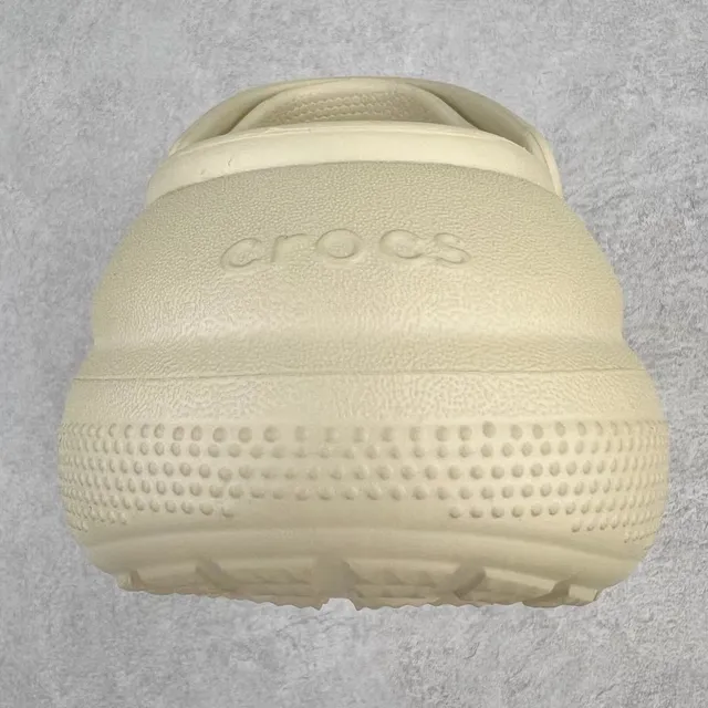 Crocs Echo Clog beige plataforma espuma zueco 3