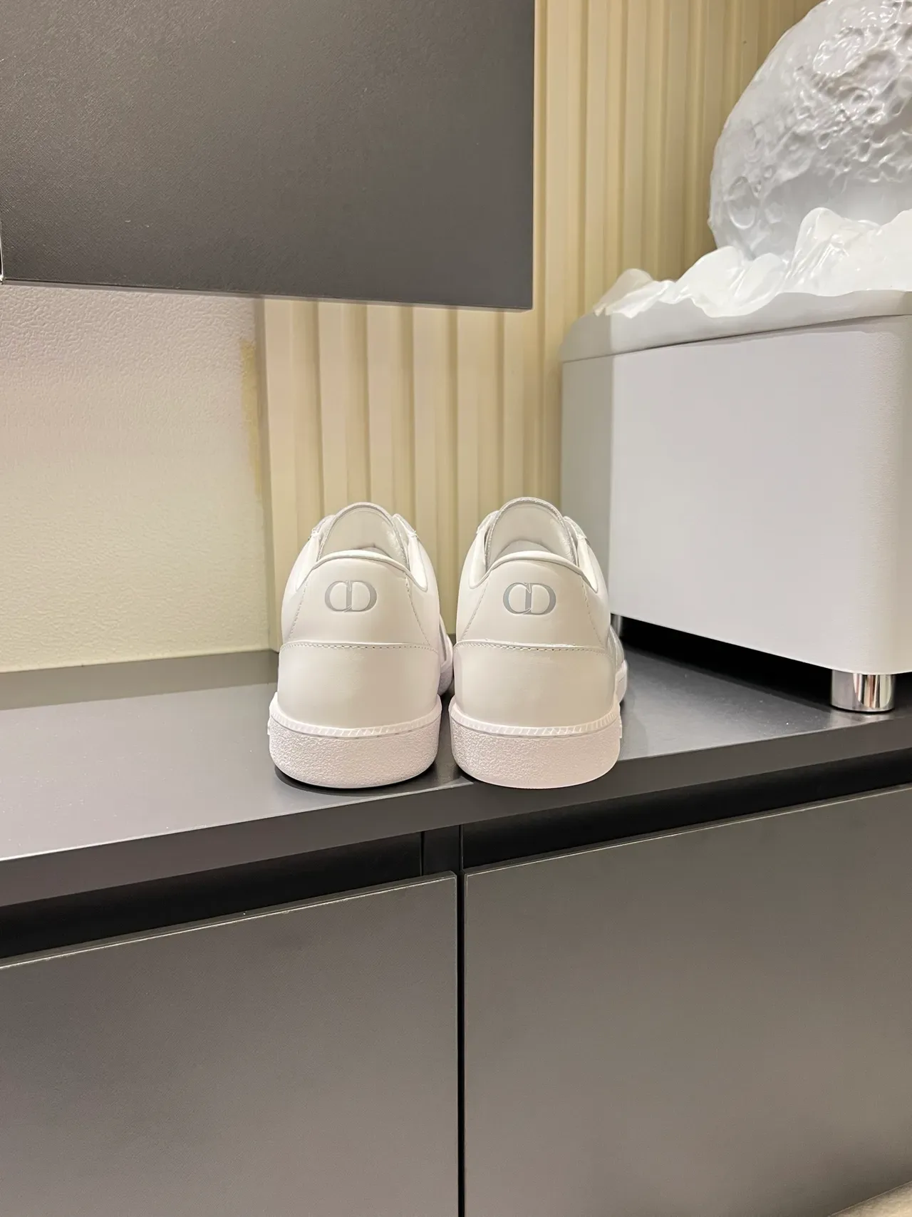 Dior B23 Sneakers Lifestyle en Cuir Blanc 2