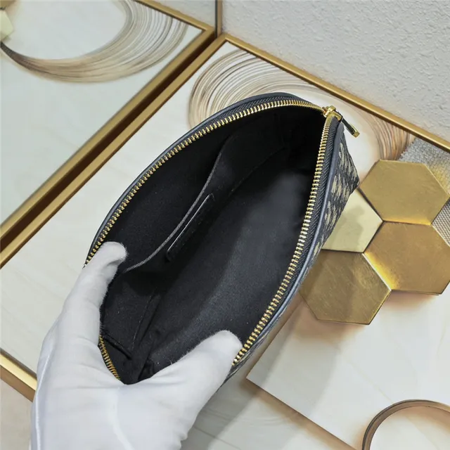 Dior Black Beige Oblique Monogram Canvas Rounded Rectangular Silhouette Tote Bag 4