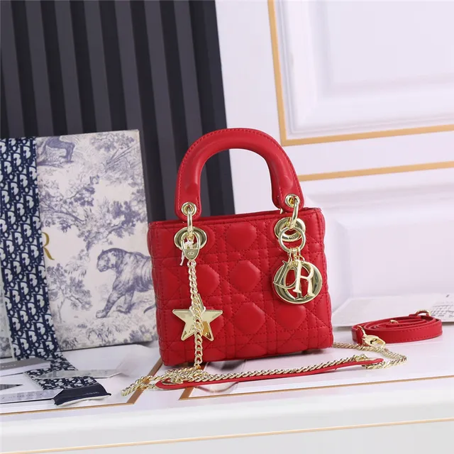 Dior Lady Black Silver Quilted Cannage Top-Handle Handbag 10