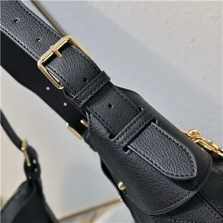 Dior Sac Hobo Navy Beige Monogramme Canvas Fermeture à Cordon 16