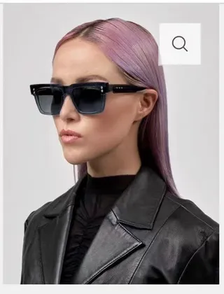 DITA Warthen Edición Limitada Negro Mate Cuadrado Gafas de Sol 2