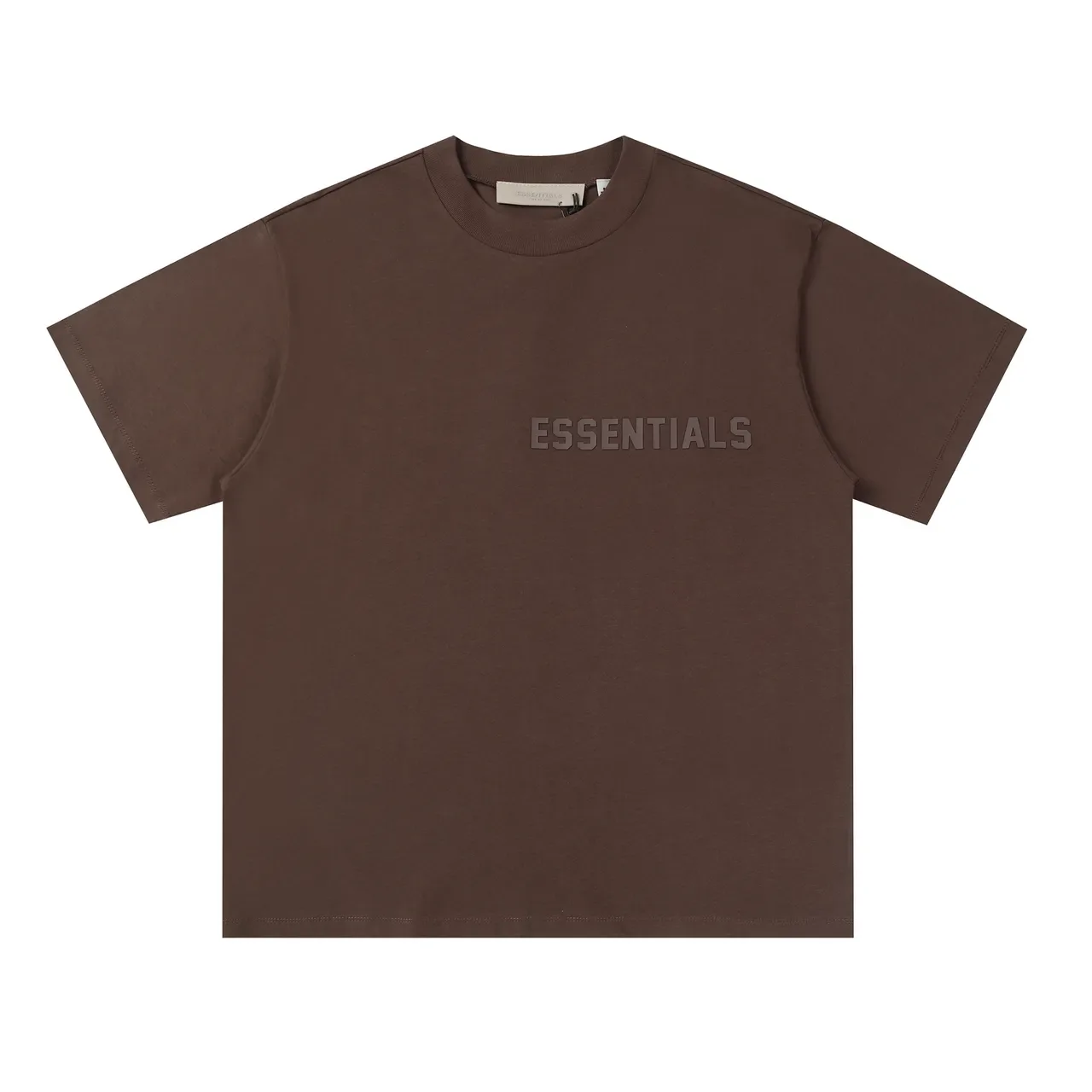 Fear of God Essentials टोनल लोगो ओवरसाइज़ टी-शर्ट 2