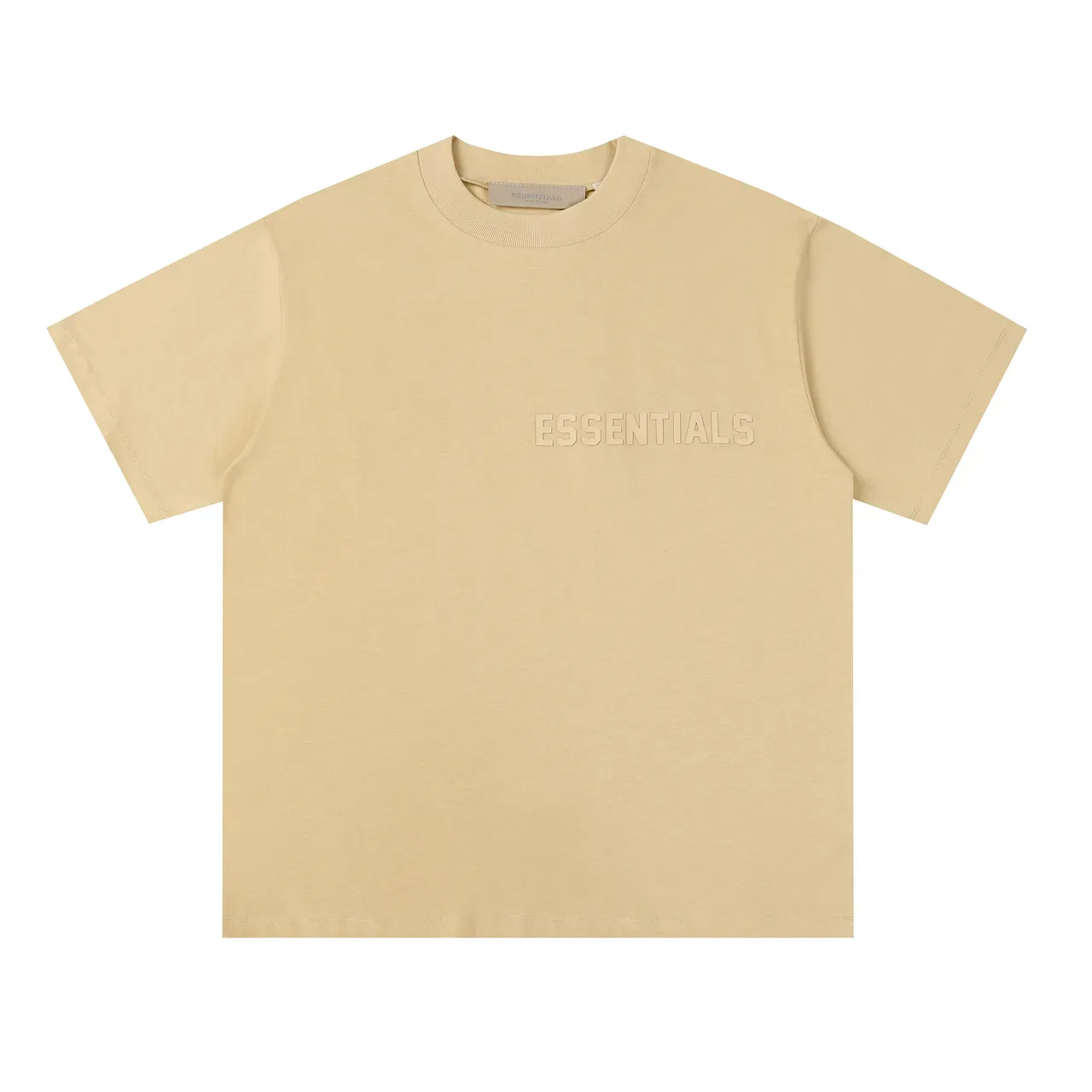 Fear of God Essentials टोनल लोगो ओवरसाइज़ टी-शर्ट 12