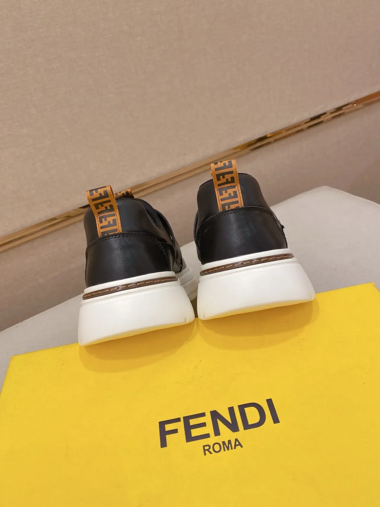 Fendi FF Monogram Slip-On Lifestyle Sneaker 8