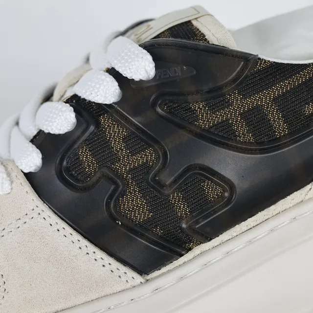 Fendi First Monogram Print Off-White chaussures lifestyle 6
