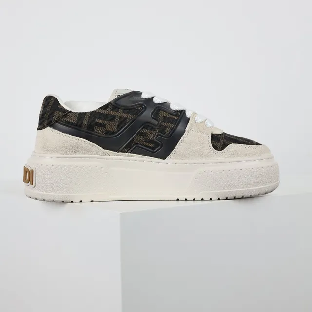 Fendi First Monogram Print Off-White chaussures lifestyle 7
