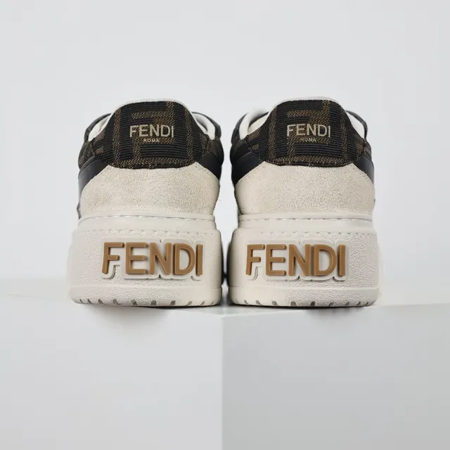 Fendi First Monogram Print Off-White chaussures lifestyle 8
