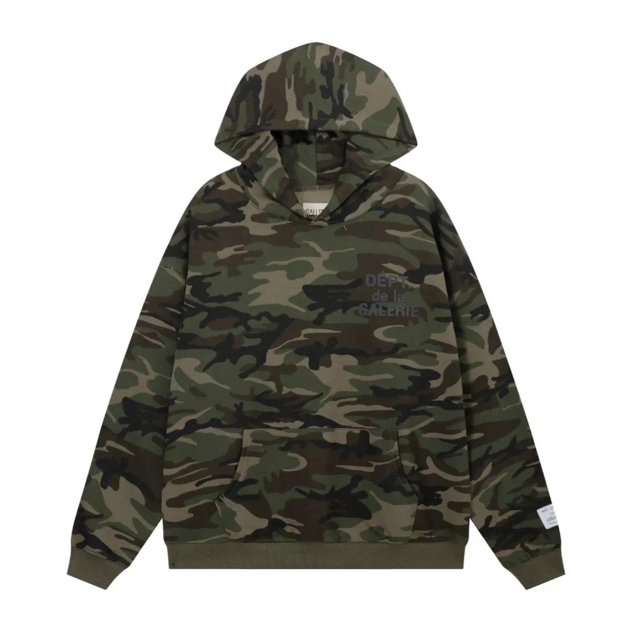 Gallery Dept كامو Oversized Hoodie و Jogger Tracksuit 6