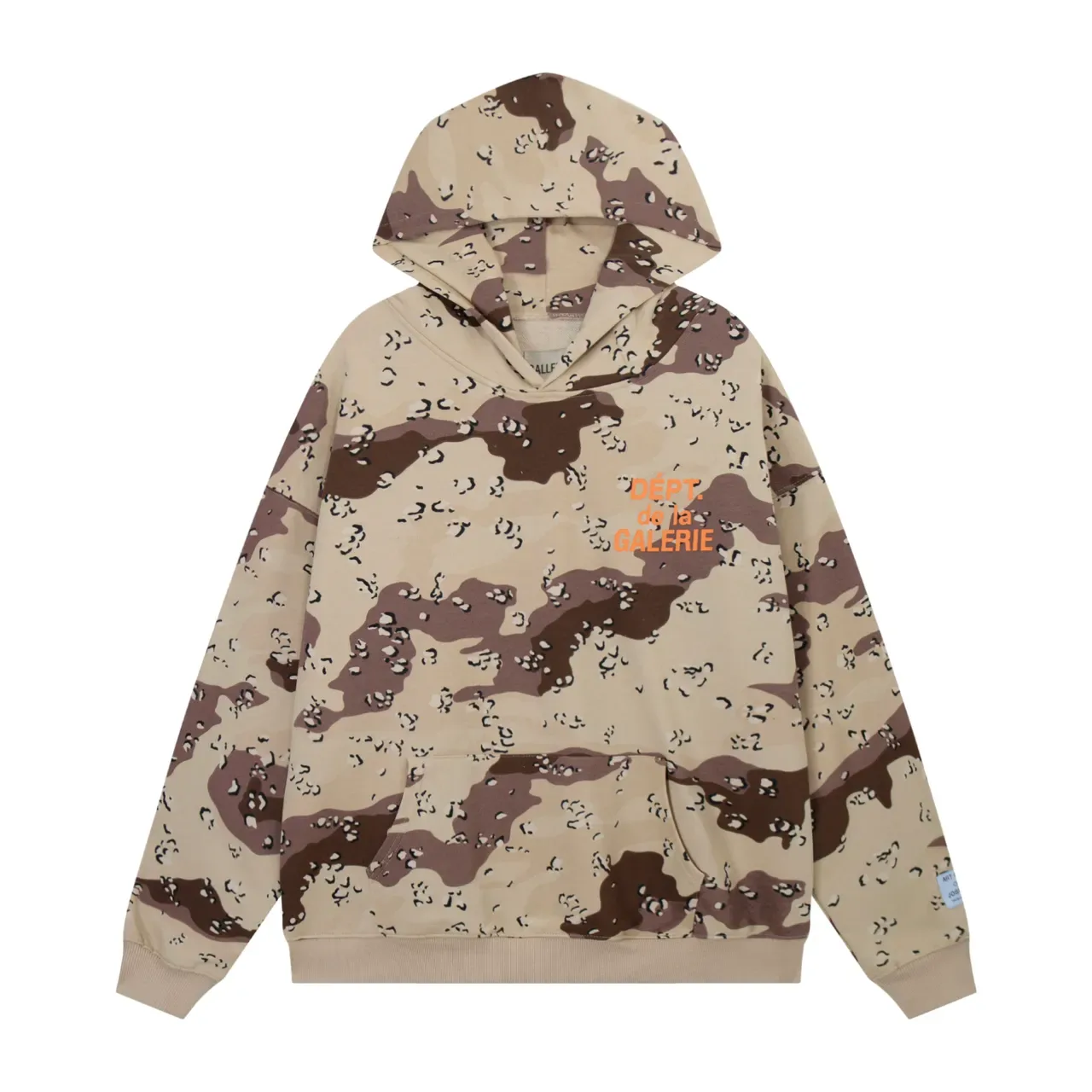 Gallery Dept كامو Oversized Hoodie و Jogger Tracksuit 8
