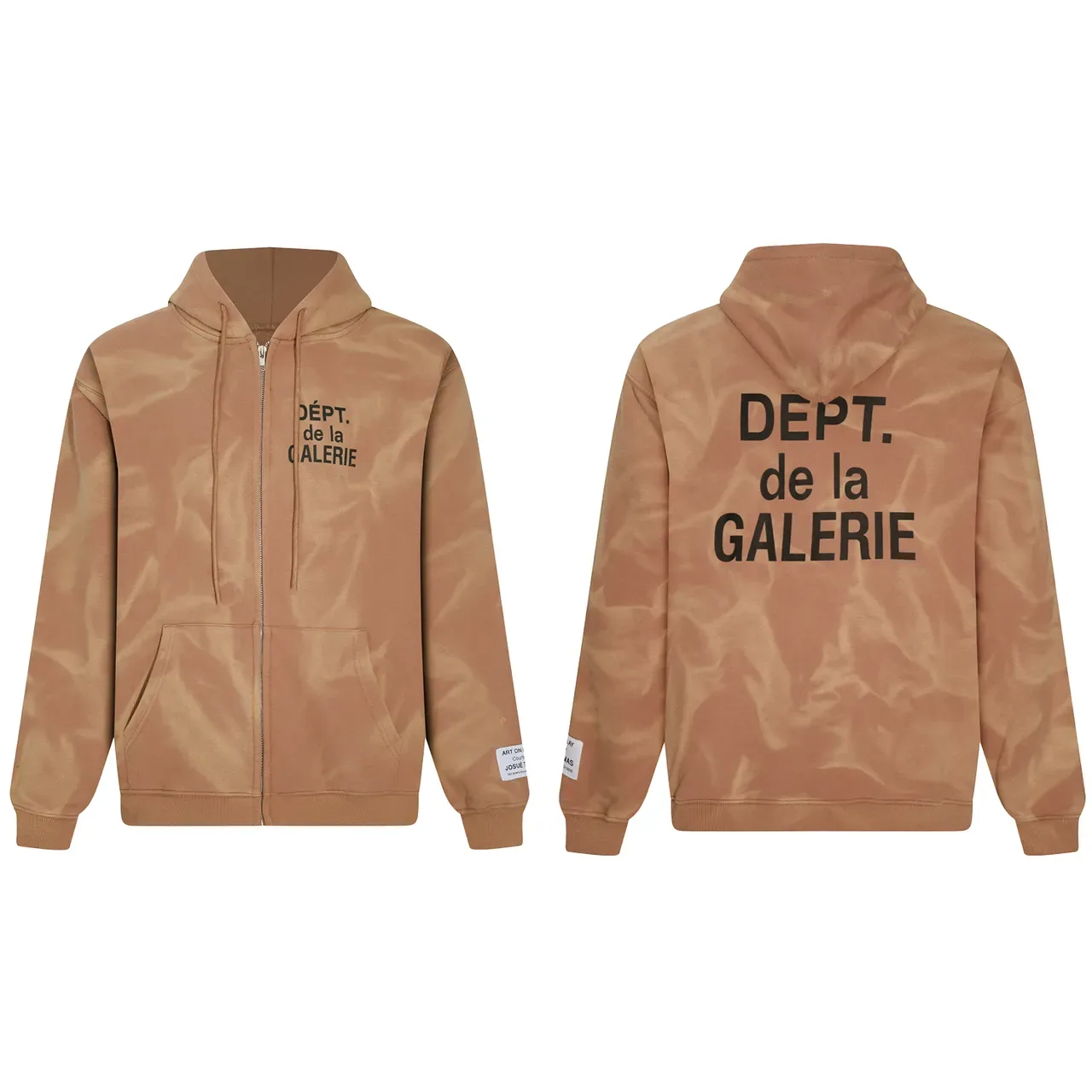 Gallery Dept DEPT. de la GALERIE 扎染全拉链连帽外套 4