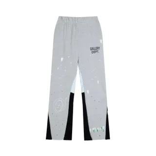 Gallery Dept Paint-Splattered Panelled Wide-Leg Sweatpants
