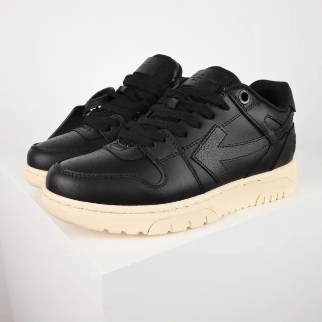 سنیکرز جلد أسود وبيج Off-White Chunky Midsole 2