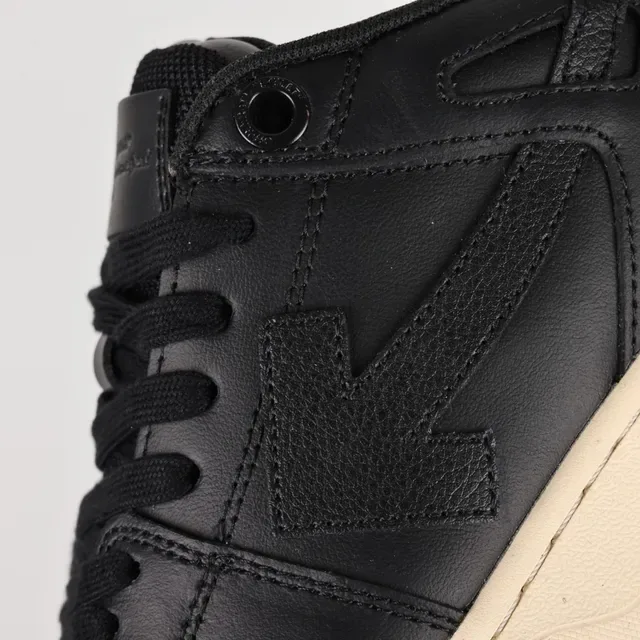 سنیکرز جلد أسود وبيج Off-White Chunky Midsole 6