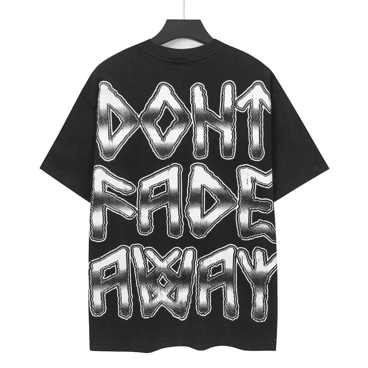 Black Oversized Graphic Print T-Shirt 3