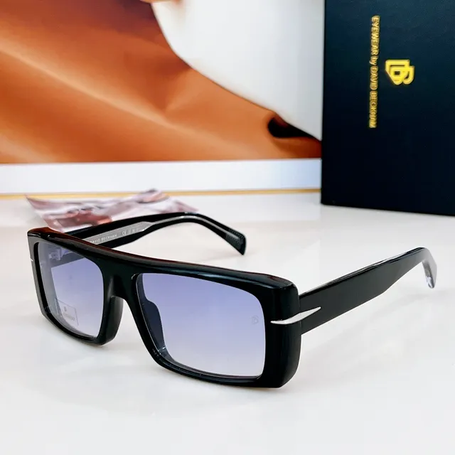 Gafas de sol marrón dorado muy grande rectangulares con capas dobles patillas 8