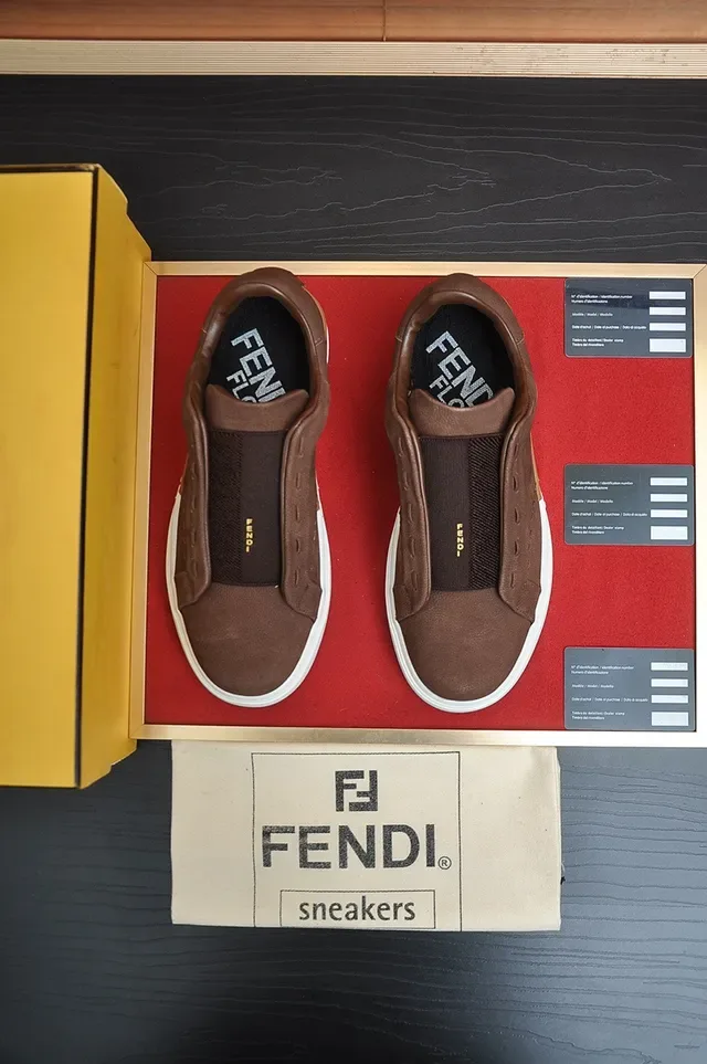Brown Suede Slip-On Cupsole Sneaker 2