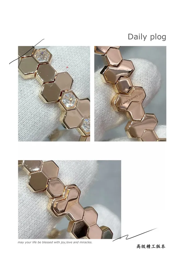 Chaumet Bee My Love سوار ماسي سداسي خلايا النحل 4