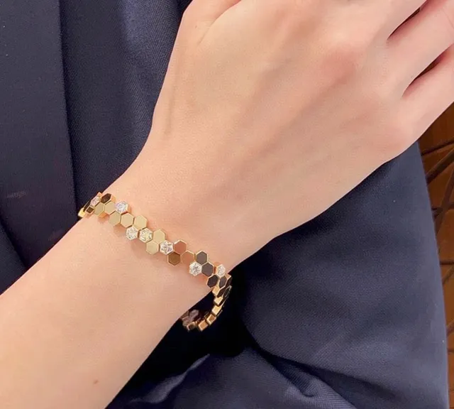 Chaumet Bee My Love سوار ماسي سداسي خلايا النحل 9