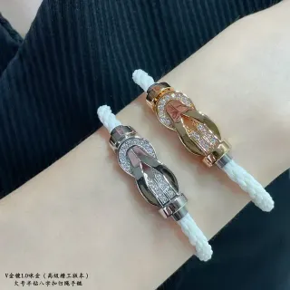 Crystal-Embellished Knot Clasp Braided Cord Bracelets
