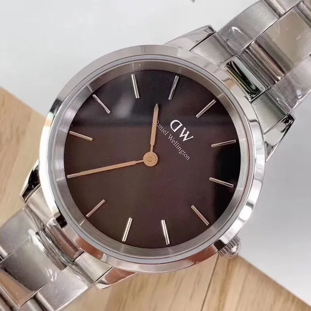 Daniel Wellington ক্লাসিক কালো ডায়াল স্টেইনলেস স্টিল কোয়ার্টজ ওয়াচ 9