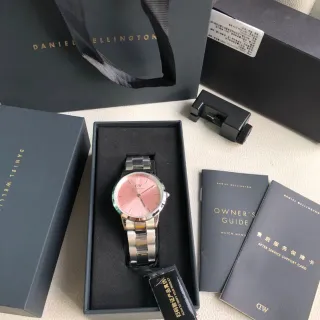 Daniel Wellington Classic Petite Pink Dial Quartz Watch