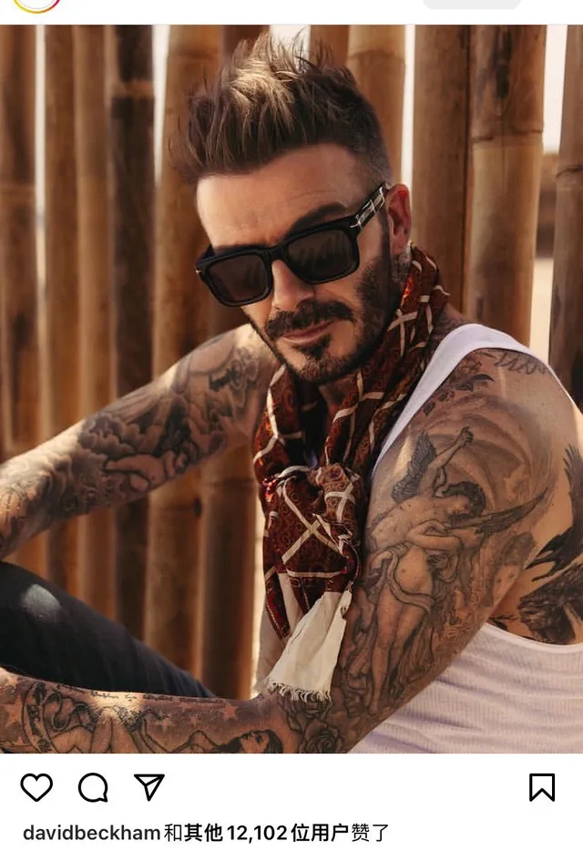 David Beckham Eyewear काला भूरा आयताकार फ्रेम कछुए के खोल वाले टेम्पल सनग्लासेज 2