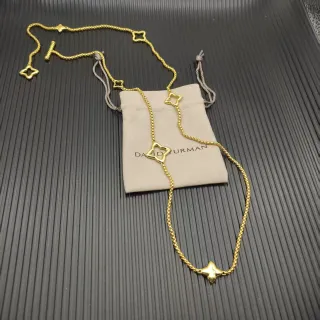Collier David Yurman Chaîne Box Motif Étoile Or