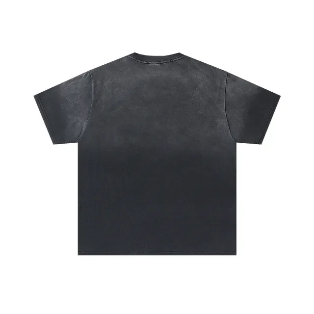 Distressed Graphic Print Oversized T-Shirt 3