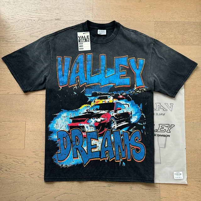 Distressed Graphic Print Oversized T-Shirt 6