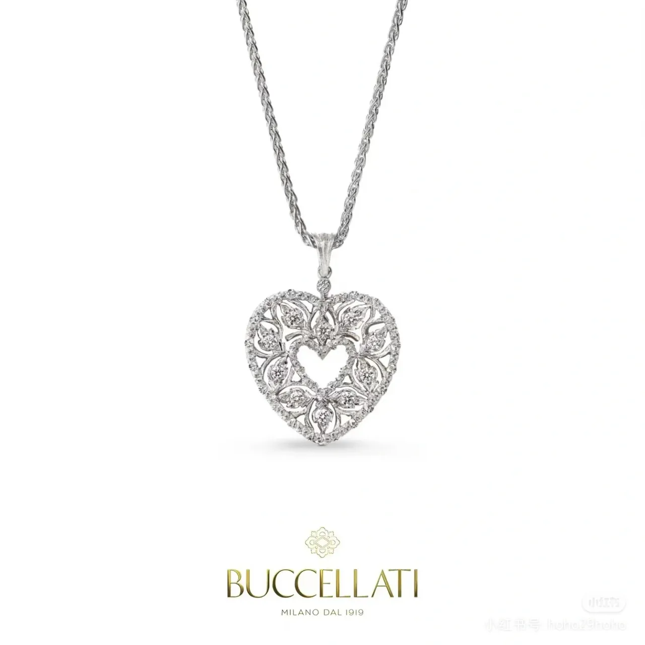 Colliers pendentifs coeur en filigrane doré et argenté 3