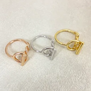 Gold Silver Toggle Clasp Polished Metal Ring by Generic — jewelry supplier, wholesale supplier catalogue