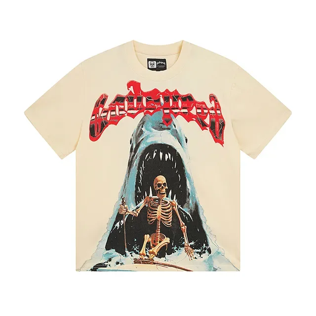 Graphic Print Oversized Double-Sided Art T-Shirt 2