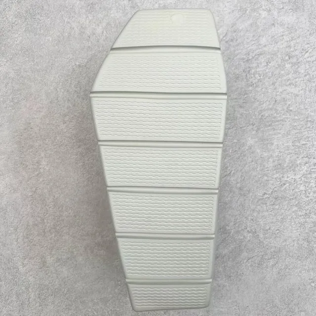 Gray Molded Monolithic Construction Ventilation Holes Sandals 2