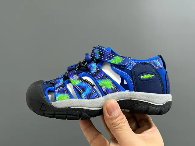 Keen Newport H2 Black Royal Blue Casual Sandals 23