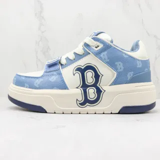 Zapatilla lifestyle con plataforma monogrammed en azul claro y navy