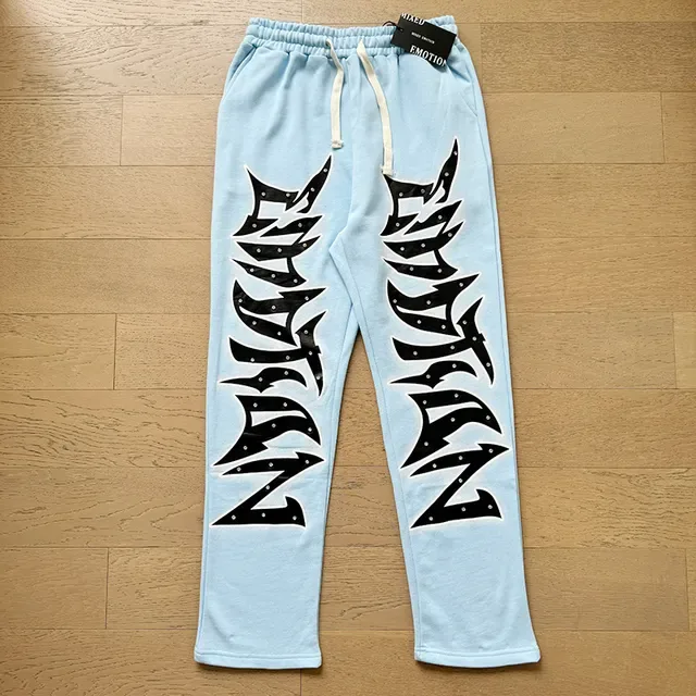 Light Blue Graphic-Print Full-Zip Hoodie 11