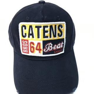 Navy Embroidered Patch Baseball Cap
