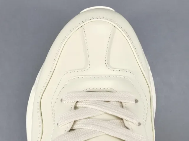 Off-White Cream Cartoon Dog Graphic Chunky Lifestyle Sneaker 10