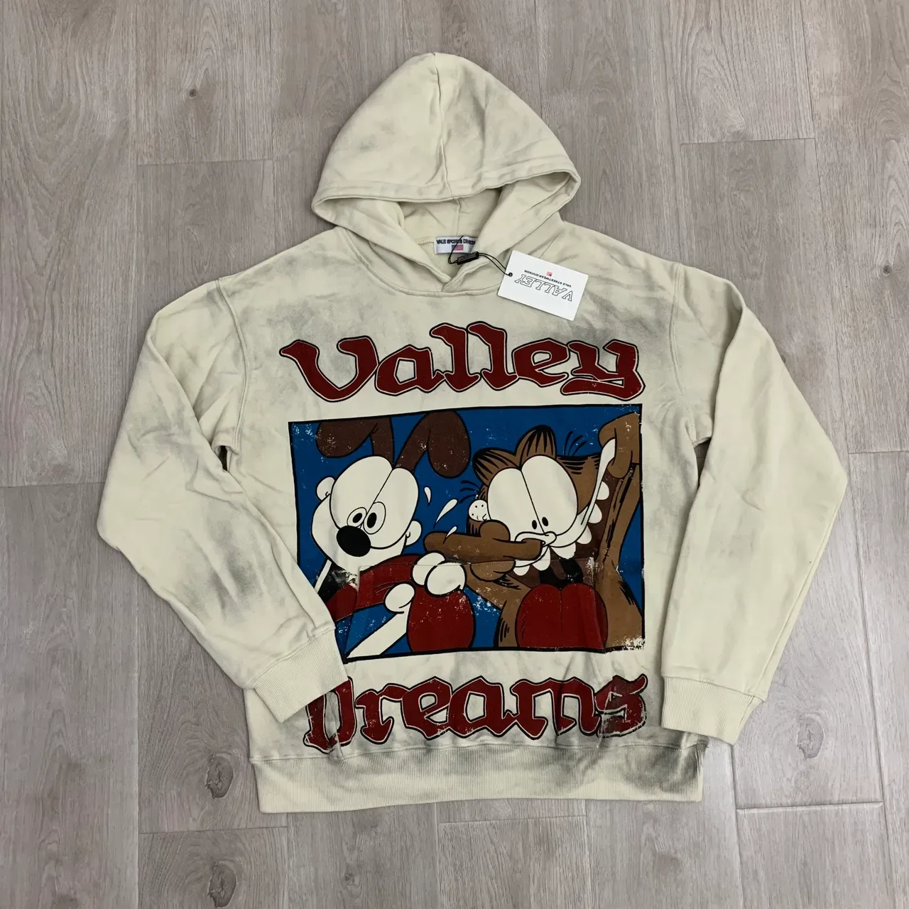 Off-White ग्राफिक प्रिंट ओवरसाइज हूडी 4
