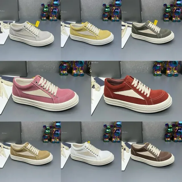 Orange White Leather Upper Side Lightning Bolt Panel Sneakers 6