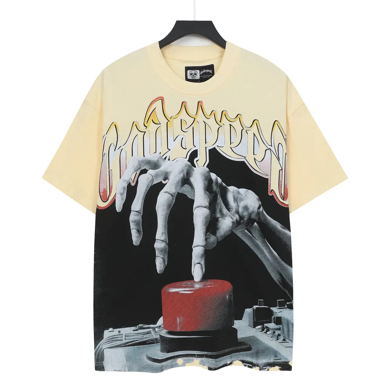 Oversized Double-Sided Graphic Print T-Shirt 2