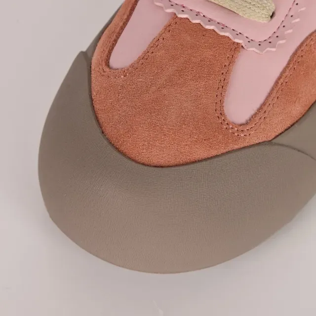 Sneaker Lifestyle à Plateforme en Rose et Pêche 5