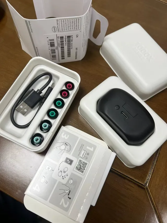 Sony WF-1000XM5 Blanco Gris Compacto Acabado Mate TWS Auriculares 5