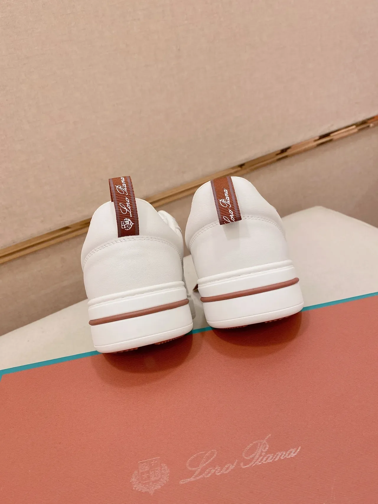White Panelled Low-Top Lifestyle Sneaker 2