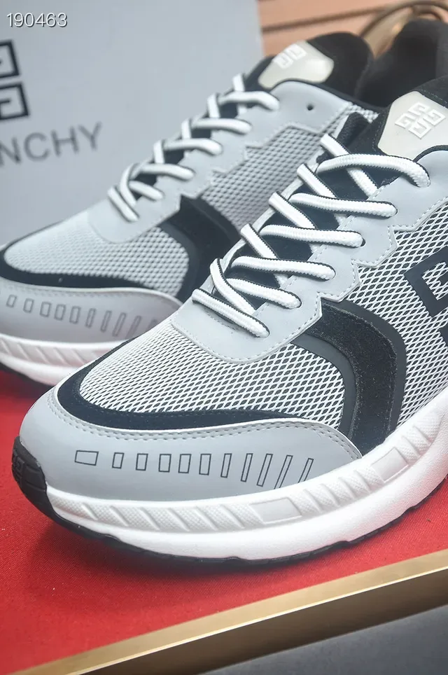 Givenchy City Sport حذاء رياضي أسلوب حياة رمادي وأسود شبكي 3