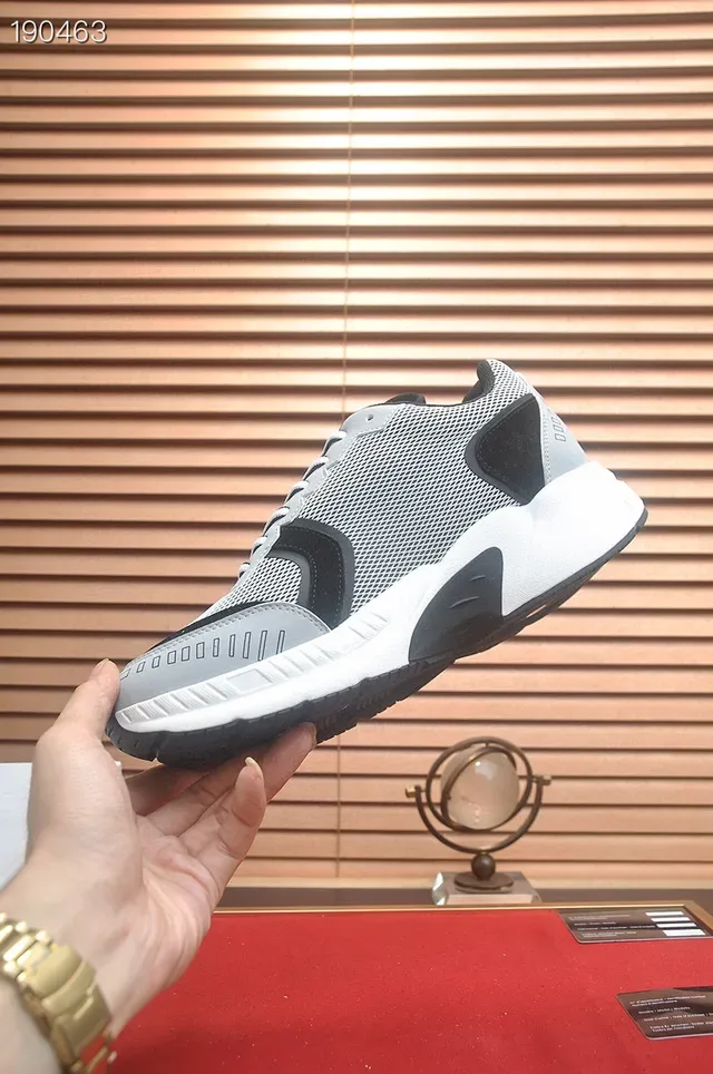 Givenchy City Sport حذاء رياضي أسلوب حياة رمادي وأسود شبكي 5