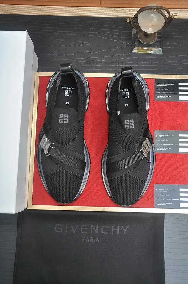 Givenchy Spectre Preto sem cadarços tricot Slip-On Lifestyle Sneakers 3